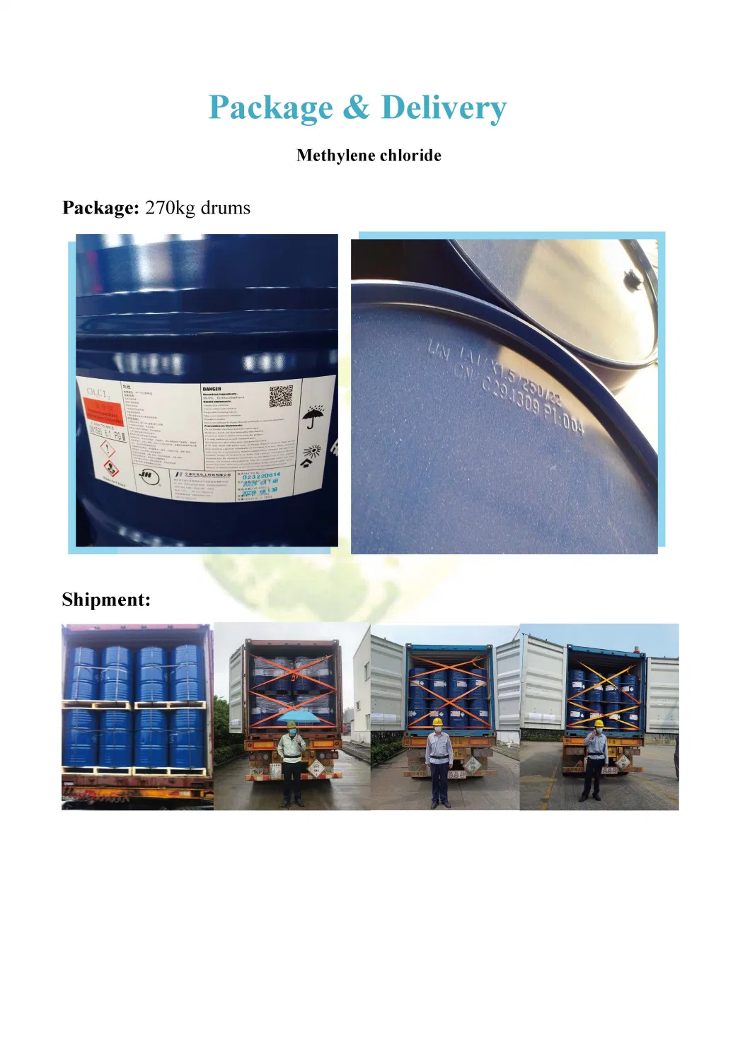 Excellent Quality China High Quality Purity 99.9%Min Industrial Tech Grade Methylene Chloride