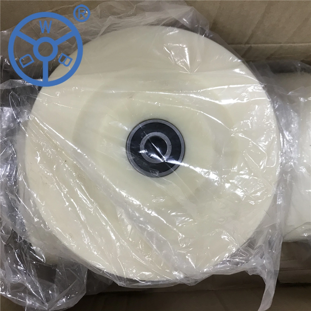 4 5 6 8 Inch High Load Nylon Caster Wheel White Industrial Caster Heavy Duty Caster Wheel