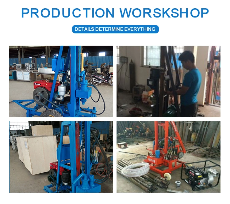 Yg Electric Type Water Well Drilling and Rig Machine 300m