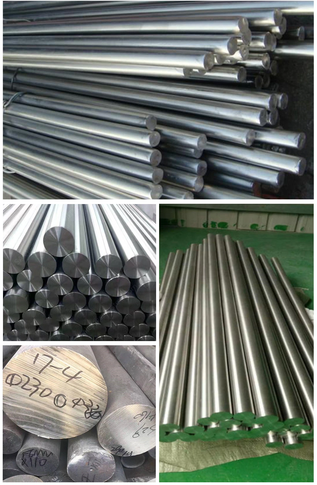 201/304/304L/316/316L/310S/316ti Polished Stainless Steel Black Rod/Bar for Industrial Equipment Components