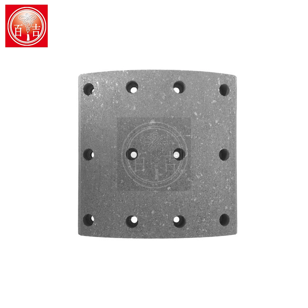 Baiji Industrial Brake Company Universal China Auto Brake Shoes Lining