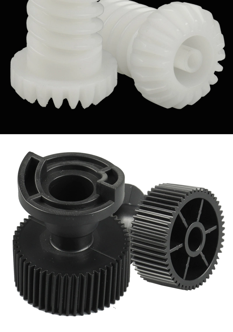 POM PA66 Nylon Drive Precision Plastic Power Tool Transmission Helical Gear Cog-Wheel