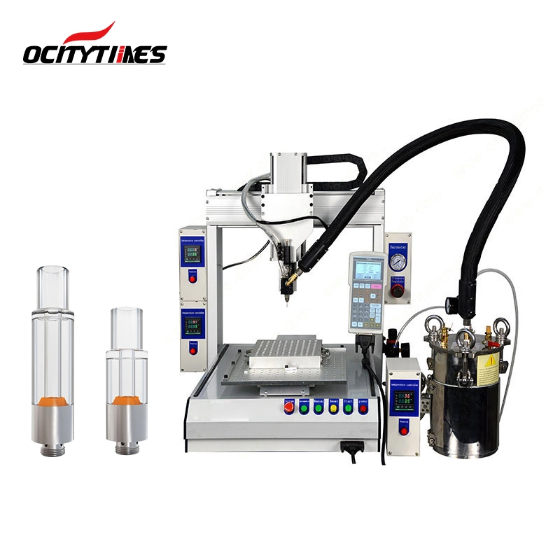 Alibaba Hot Selling Fully Automatic Vape Pen Atomizer Filling Machine for Vape 510 Cartridge