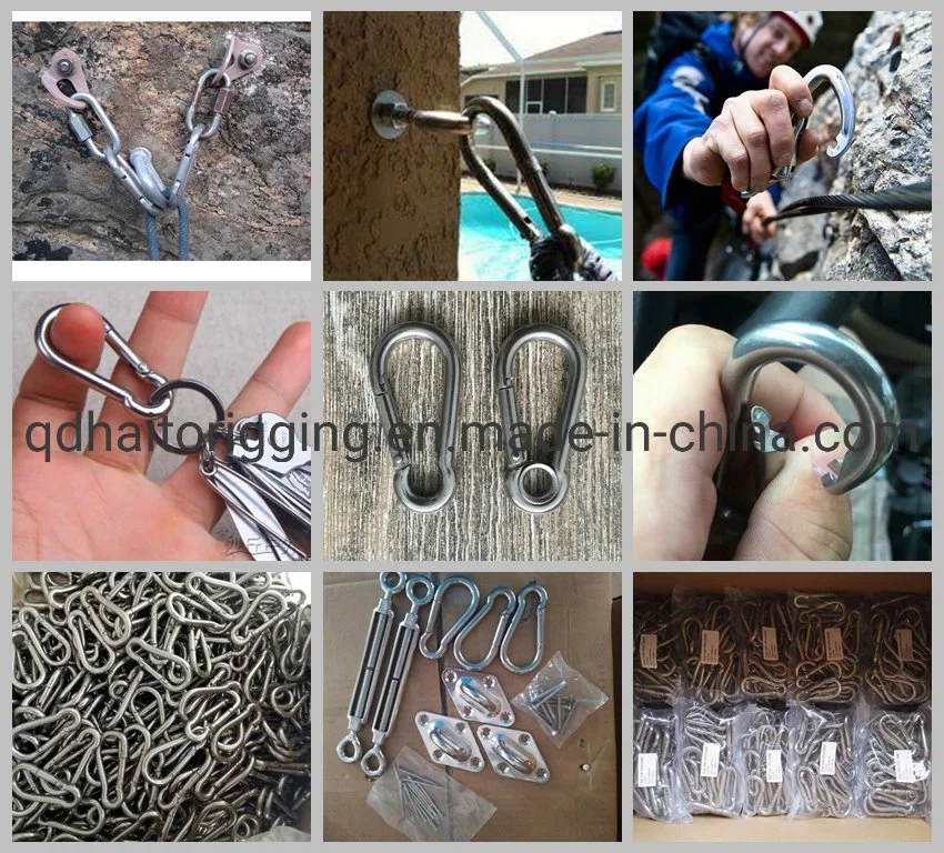 Industrial Special Casting Stainless Steel Snap Hook with Excellent Quality