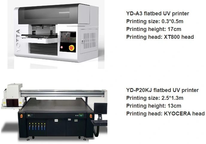 High Resolution Mini Digital UV A3 Flatbed Printer for Label Sticker Printing