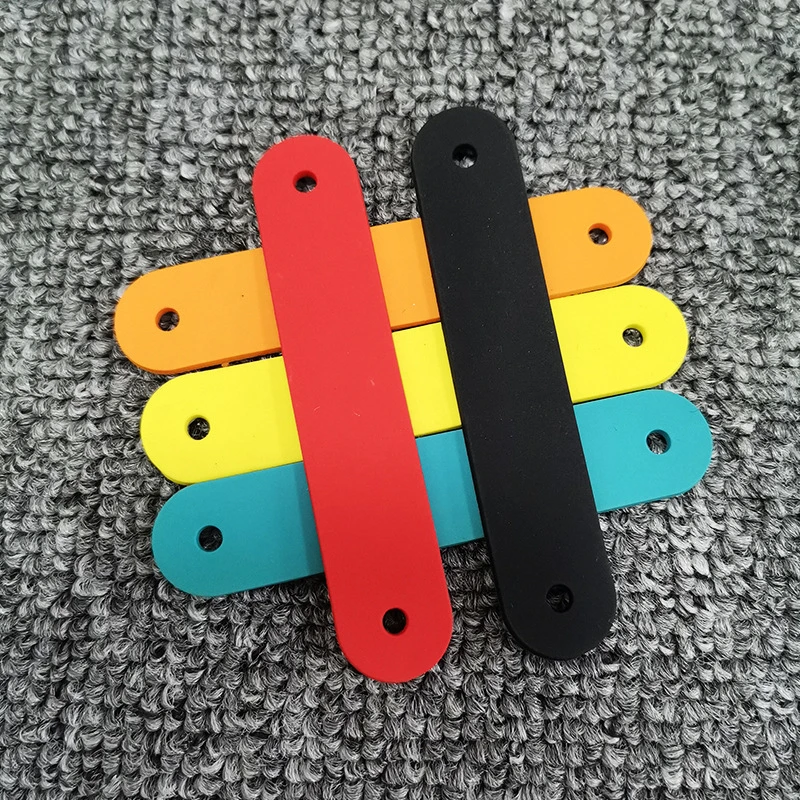 Manufacture OEM Design Transparent Colorful Rubber Label