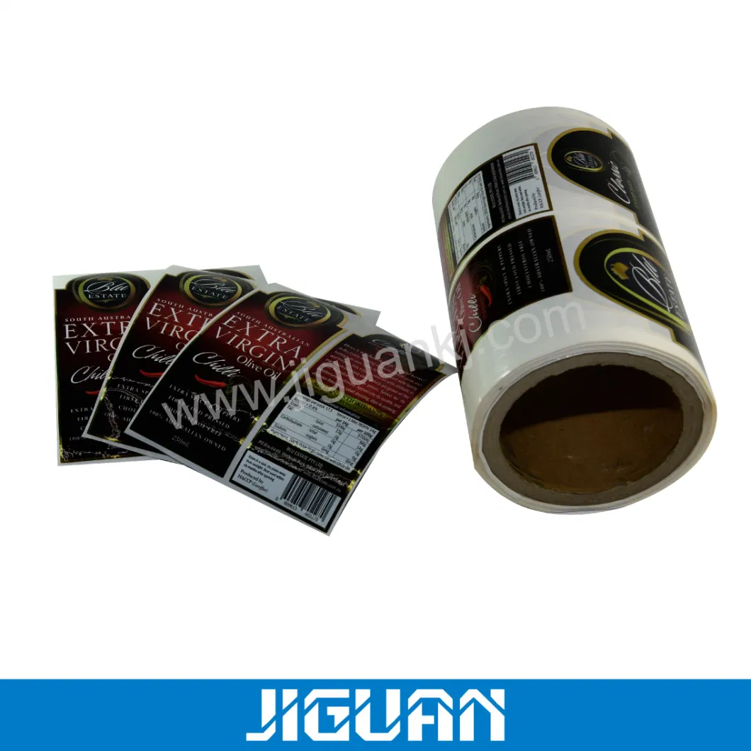 Custom Logo Adhesive Paper Label Food Product Printed Packaging Label