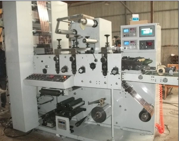 Flexo Printing Machine with Three Stations (DIE CUTTING AND SLITTING)