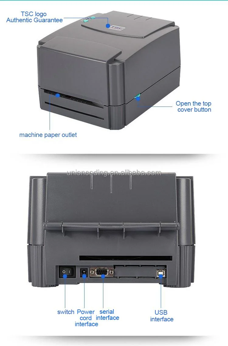 High Quality Thermal Transfer Barcode Label Office Desktop Printer