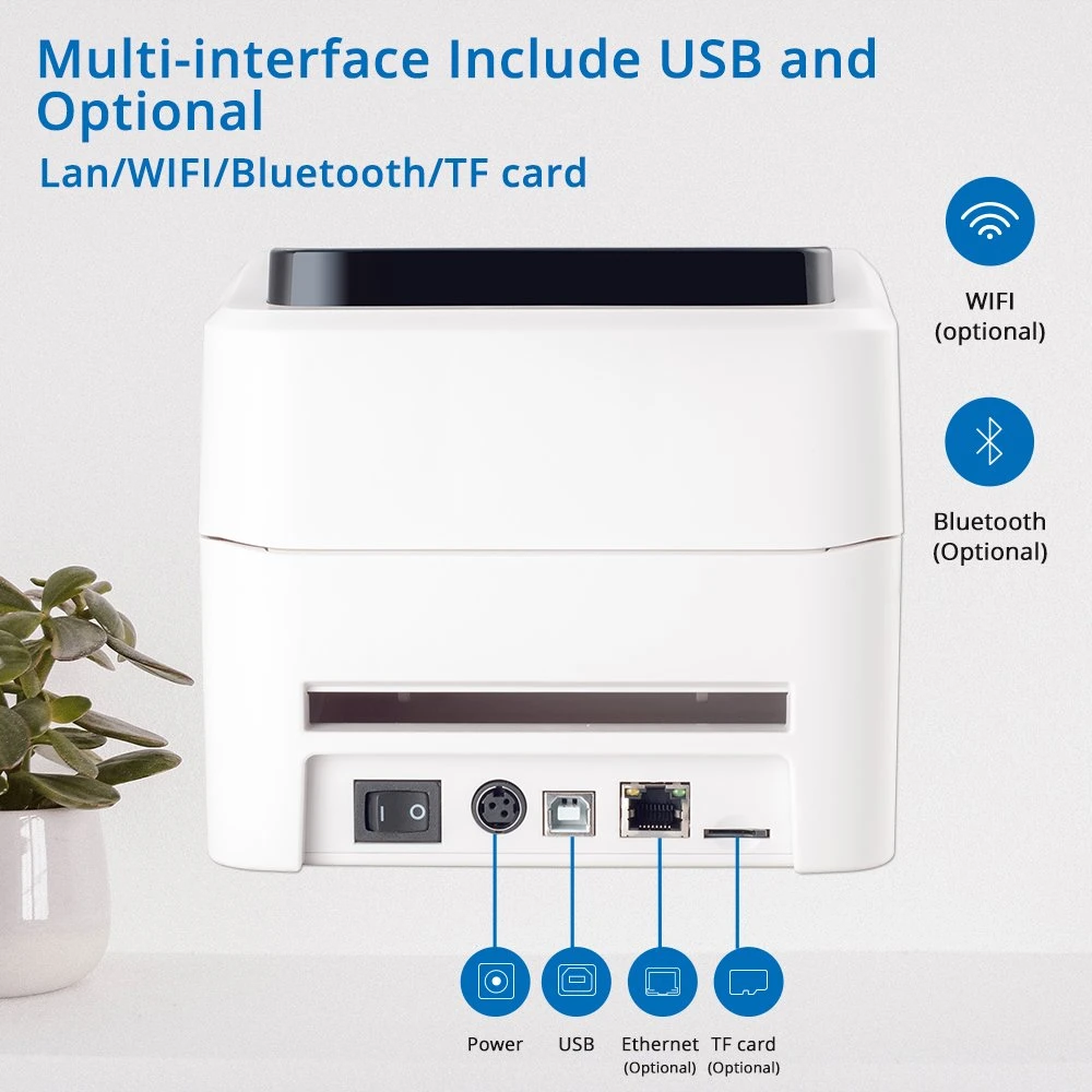 Xprinter Shipping Label Printer XP-420B Barcode 4X6 Sticker Thermal Printer With Bluetooth