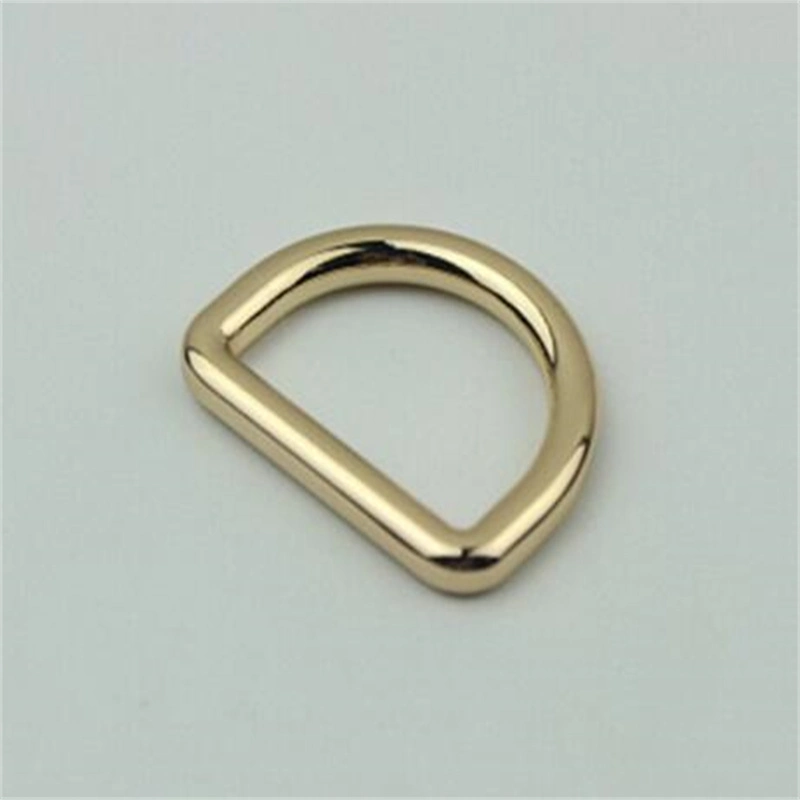 Colorful Alloy D-Ring Plate Bag Fittings Metal Labels