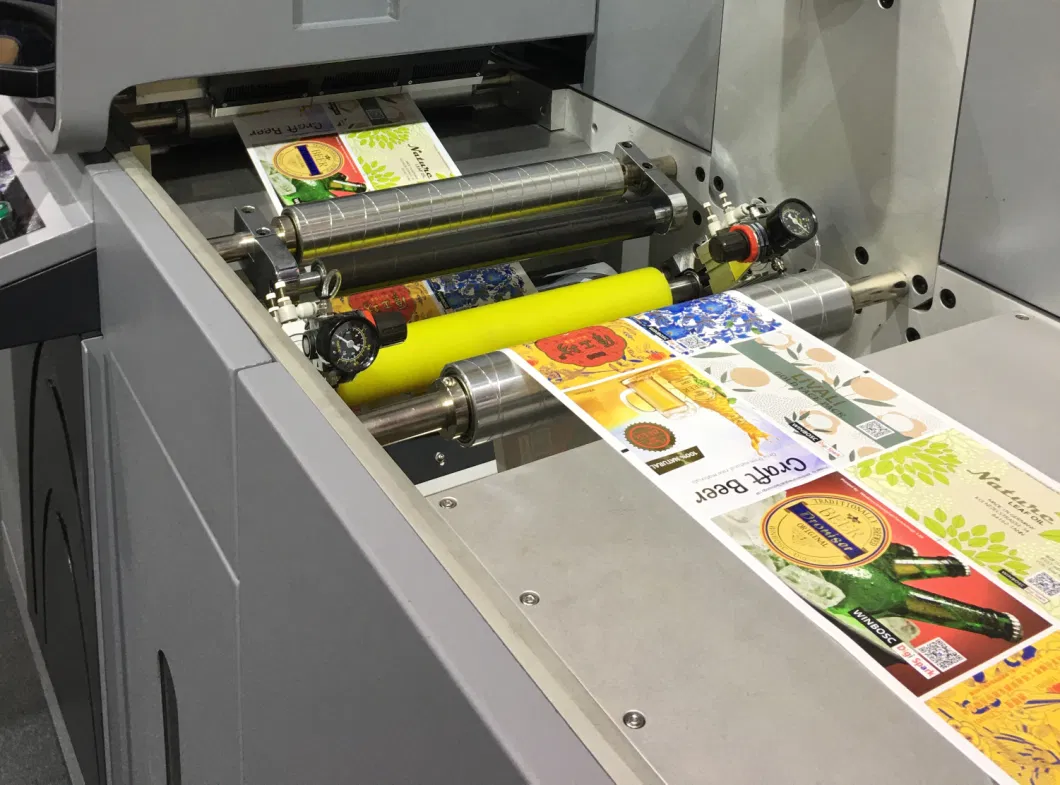 High Value-Added Digital Printing Post-Processing Varnish Foil-Stamping Enhancing Equipment