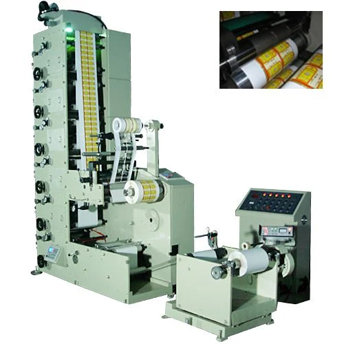 Flexo Printing Machine with Three Stations (DIE CUTTING AND SLITTING)