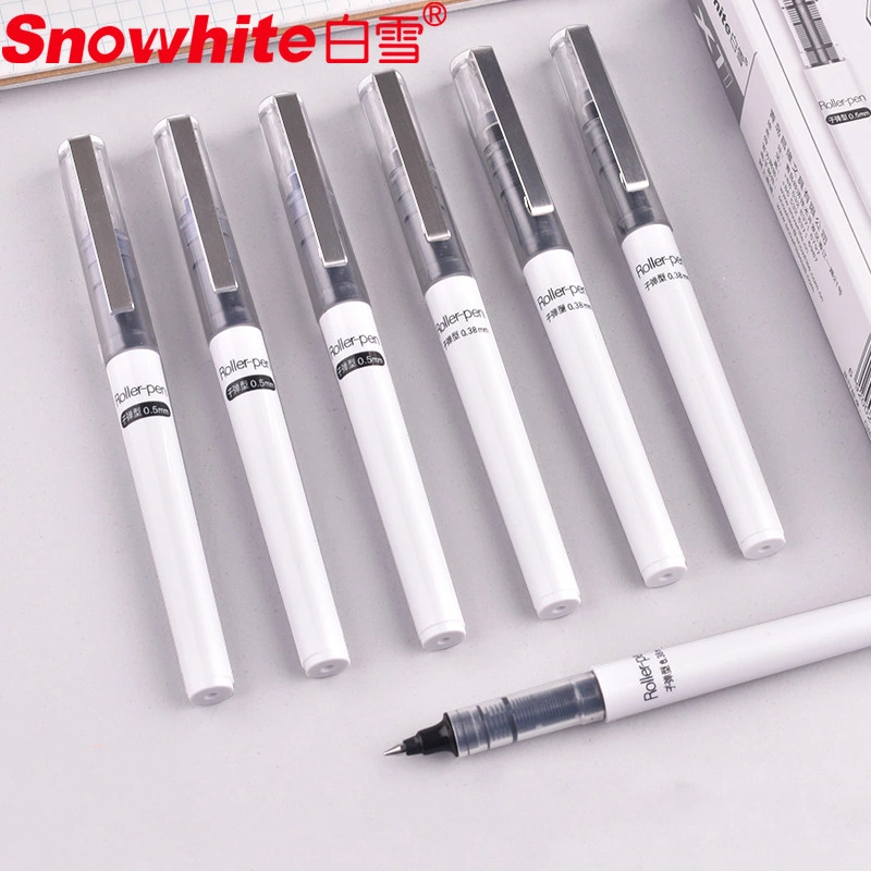 Stationery Promotional Pen Opaque Barrel Color Plastic Pen Logo Pen Quick Dry Ink Precise Writing