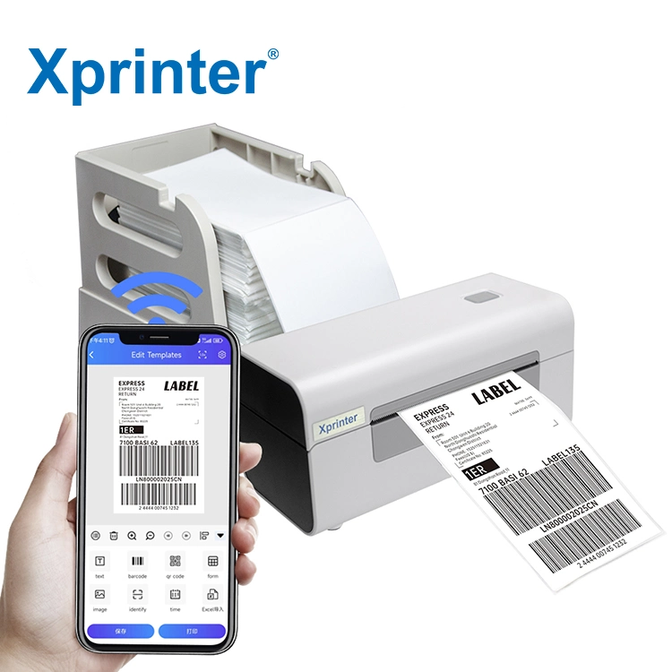 Xprinter XP-T453B/XP-T453E 4inch Thermal Transfer Printer Thermal Label Printer