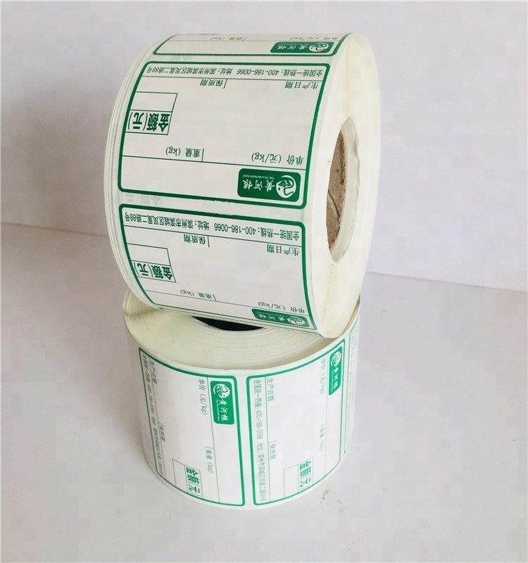 Supermarket Price Custom Printed Sticker Direct Printing Thermal Shipping Mark Labels