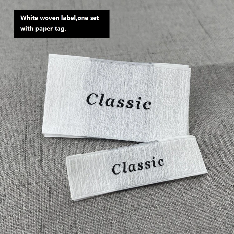 Customized Special Paper Trademark Hanging Tag Super Thick Clothing Label