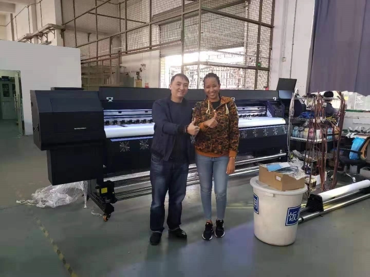 2.6m 3.2m Heavy Duty Eco Solvent Print Advertising Print Equipment with Large Format