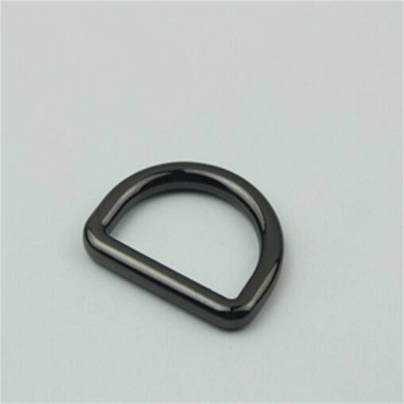 Colorful Alloy D-Ring Plate Bag Fittings Metal Labels