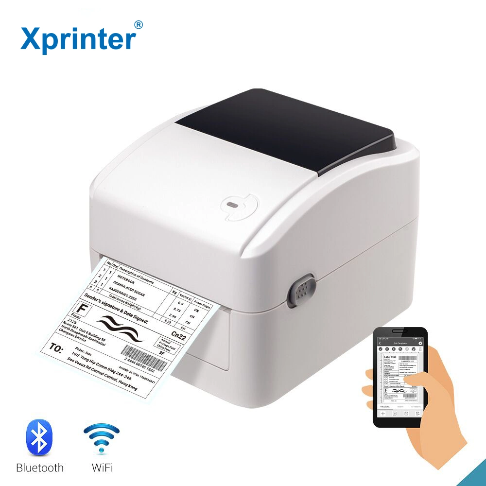 Xprinter XP-DT108B 4 Inch Thermal Shipping Label Printer For Barcode Printing