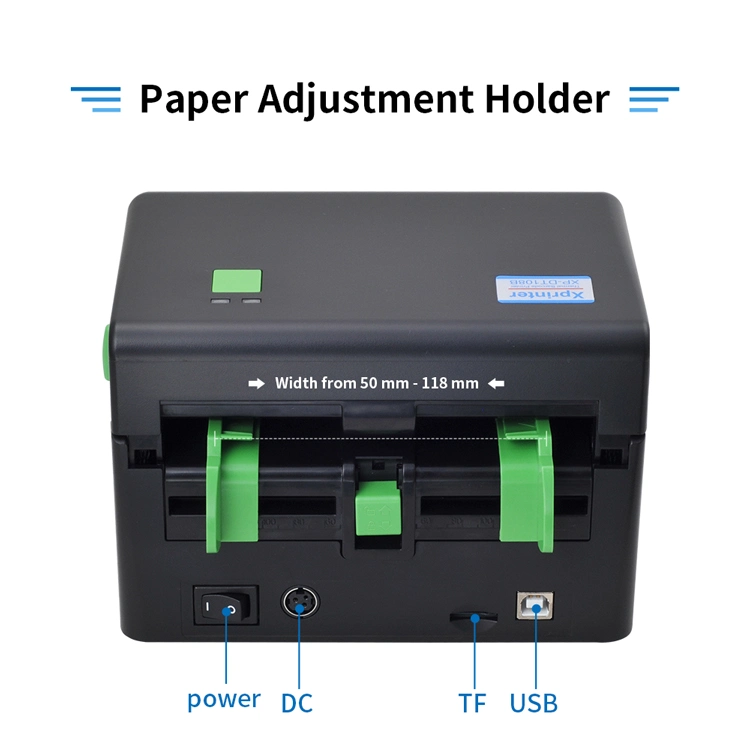 Xprinter XP-DT108B 4 Inch Thermal Shipping Label Printer For Barcode Printing