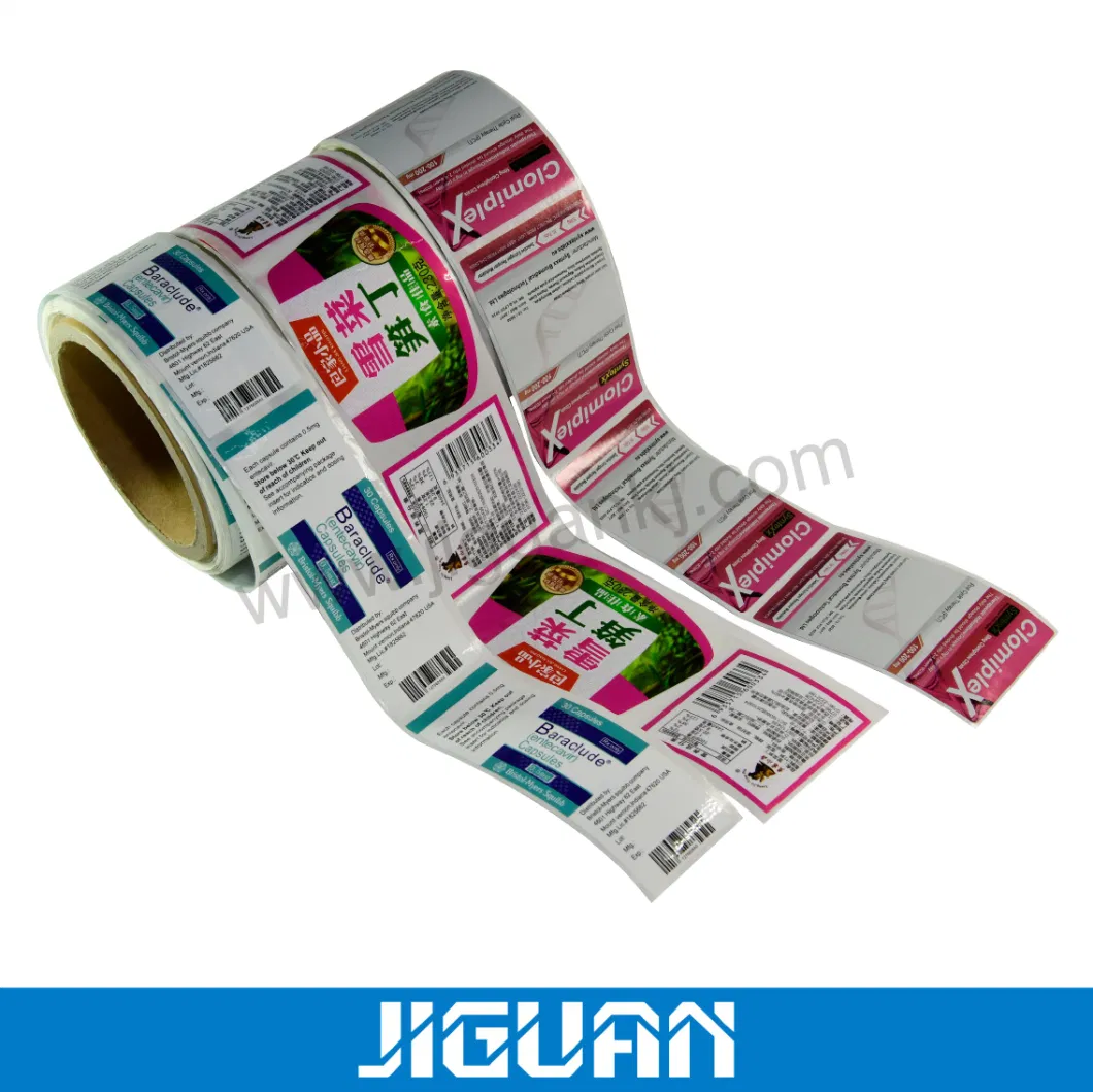 Custom Logo Adhesive Paper Label Food Product Printed Packaging Label