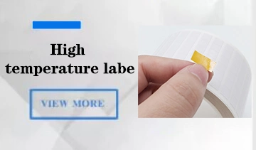 Thermal Transfer Label Pet Dull Material Barcode Printing Label