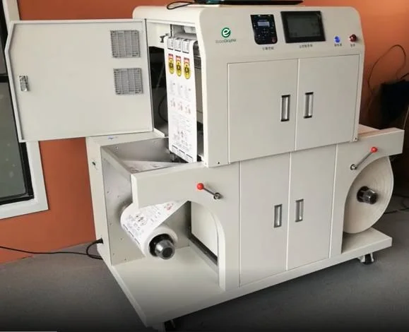 Automatic Laser Digital Label Printing Machine for Paper and Film