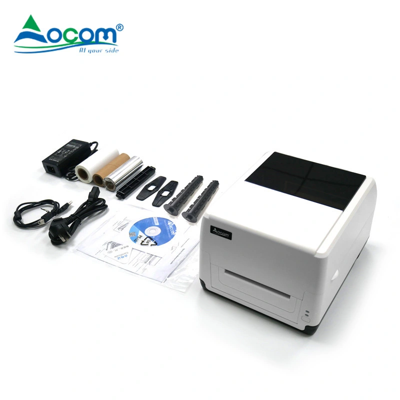 4 Inch 203dpi 300dpi Desktop Direct Thermal Transfer Label Printer