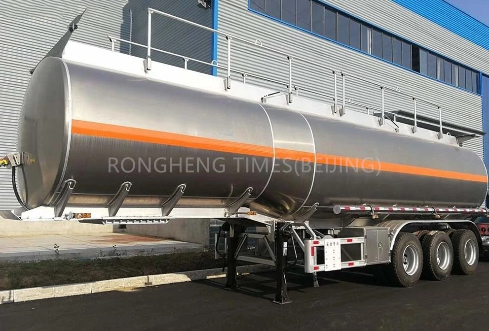 China 4 Axles Carbon Steel/Stainless Steel/ Oil/Fuel/Gasoline/Diessel Tank Truck Trailer Price