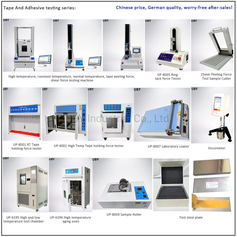 Type Loop Tack Lab Pressure Sensitive Adhesive Initial Viscosity Tester Testing Equipment Pstc-16