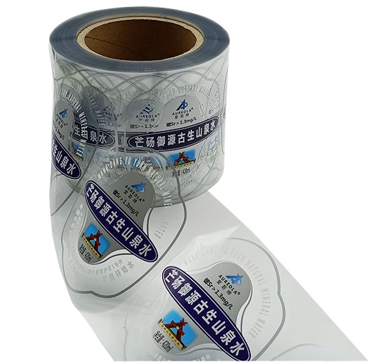 Special Tearable Transparent Label Plastic Beverage Bottle Label Material