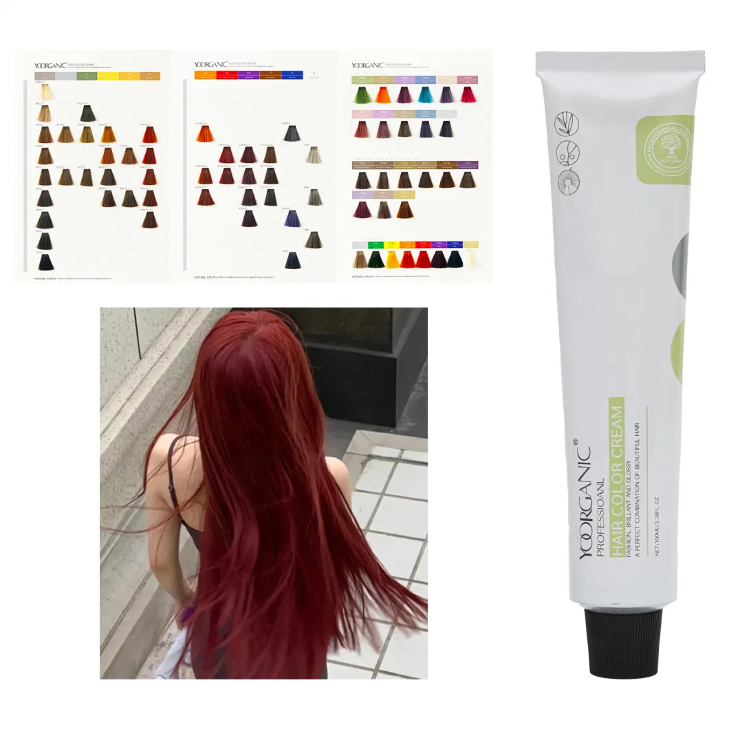 Prefessional Hair Dye Color Cream 74 Colors for Blonde Bleached Hair Free Samples