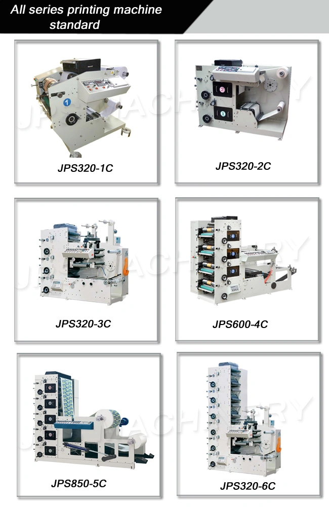 Video Computer Monitor UV Ink Double Sided Printing Machinery for Self-Adhesive Sticker Thermal Label, Tea Paper, Package Label