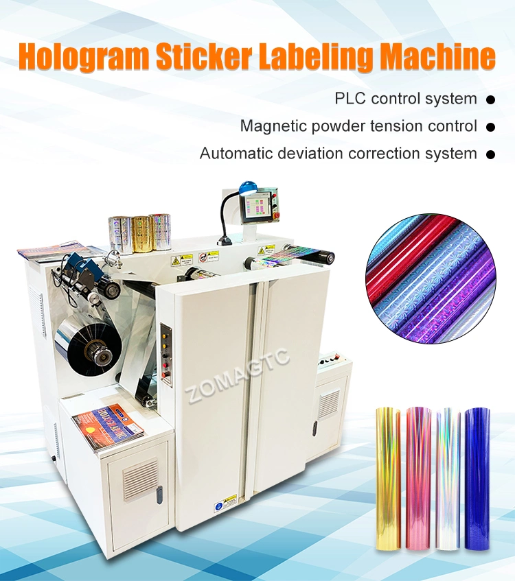 Gold Supplier Pet Cans Box Bottle Label Hologram Machine UV Digital Label Printing Machine