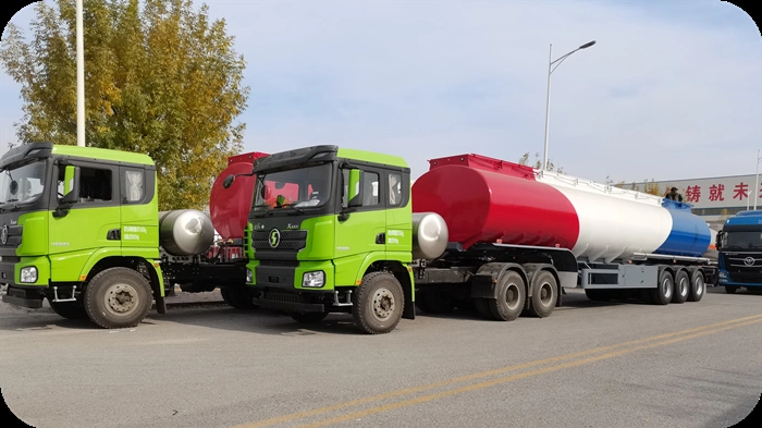 3 Axles 40000L/42000L/45000L/48000L/50000L Aluminum Steel Petroleum/Diesel/Fuel/Crude Oil/Milk/Water/Gasoline Tanker Trailer Tank Truck Trailer