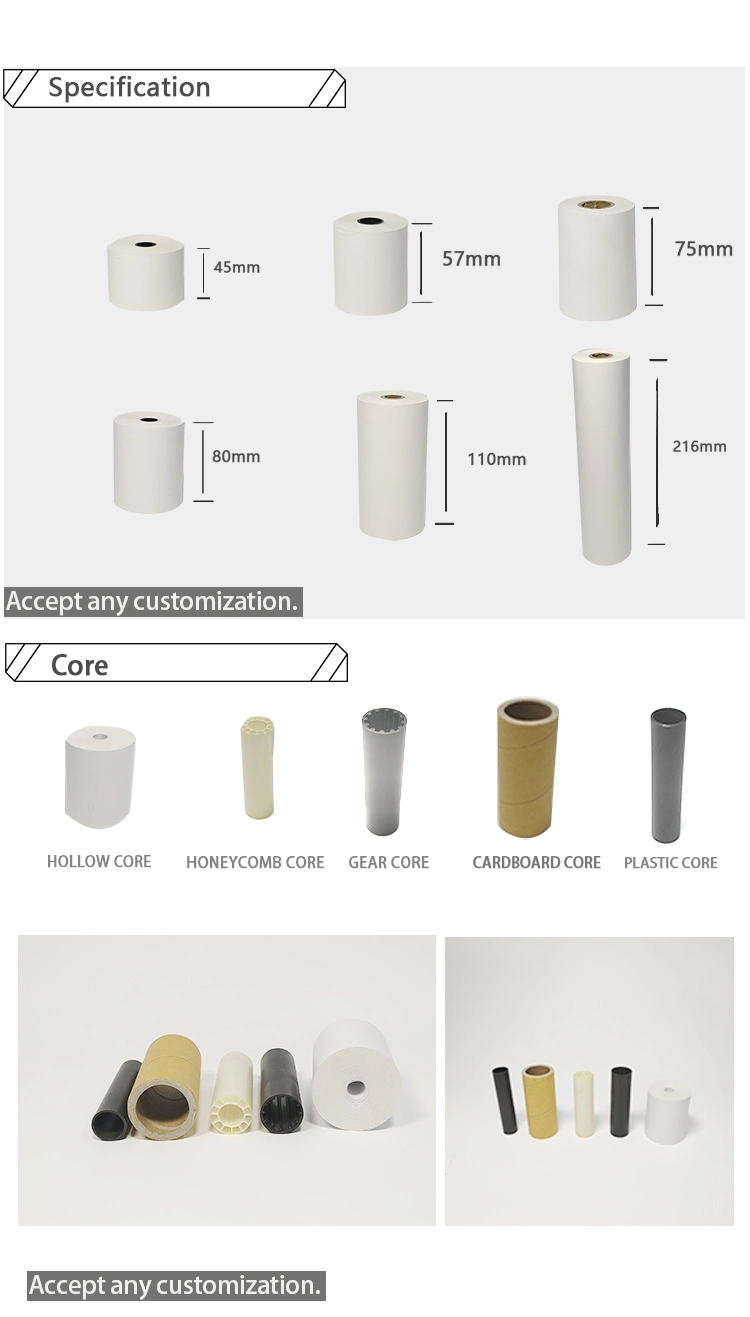 Direct White Thermal Label Thermal Transfer Label Thermal Direct Label