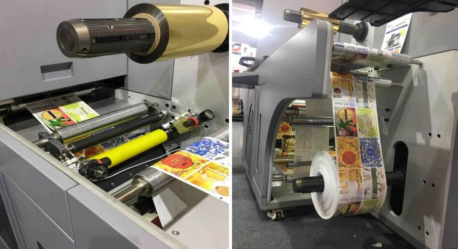 Digital Label Sticker Flexographics Printing Machine