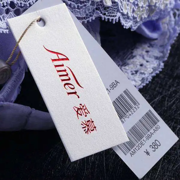 Custom High-Grade Special Paper Clothing Label China