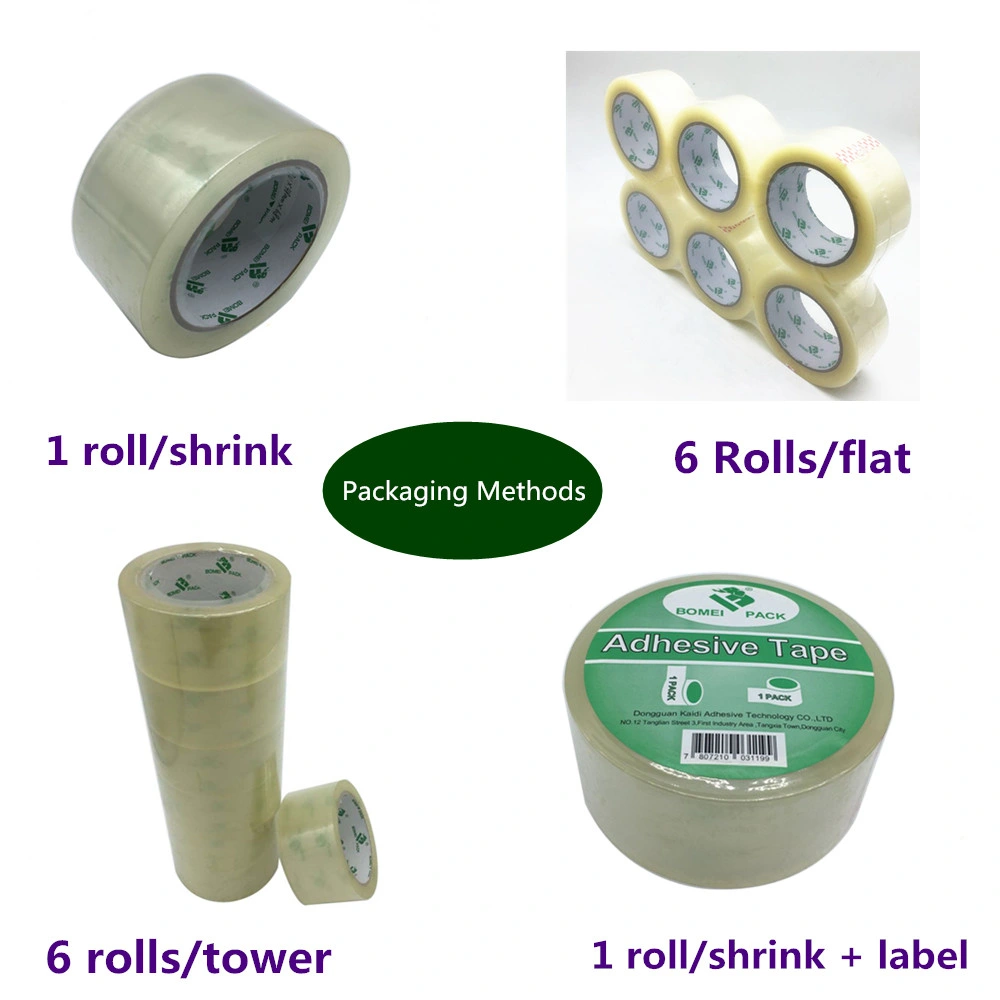 BOPP Synthetic Rubber Adhesive Packing Tape