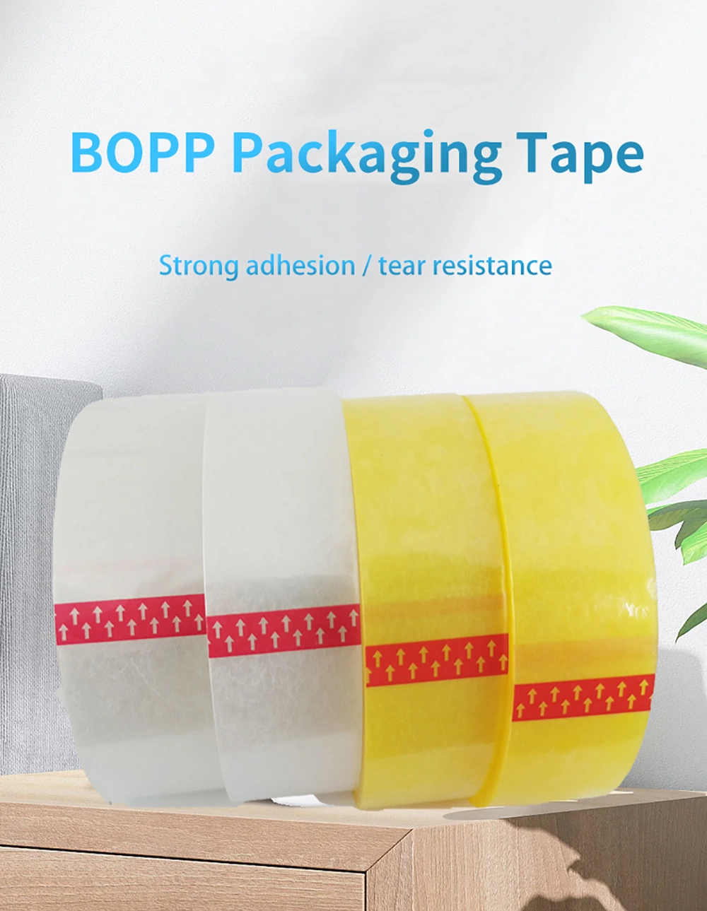 General Purpose Rubber Base High Quality Good Adhesive White Masking Crepe Paper Tape