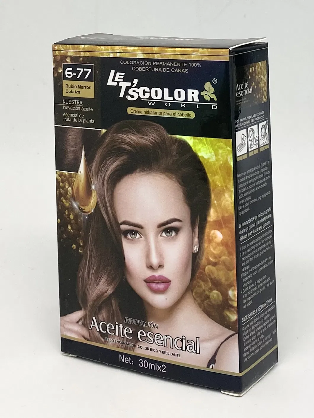 Hot Selling Permanent Hair Color Dye