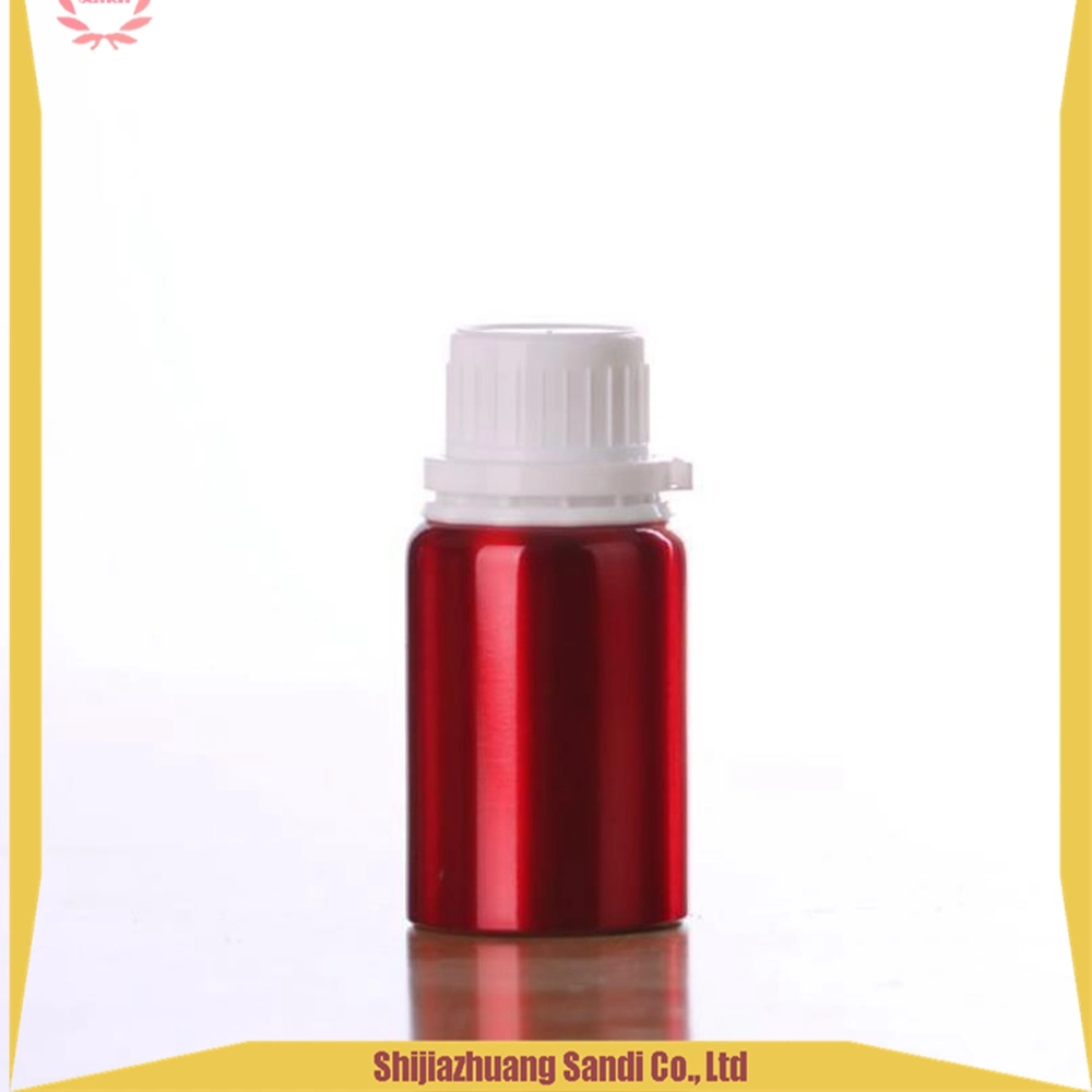 Empty Essential Oil 50ml 100ml 150ml 200ml 250ml 500ml 1000ml Sliver Aluminum Bottle with White Tamper Proof Cap