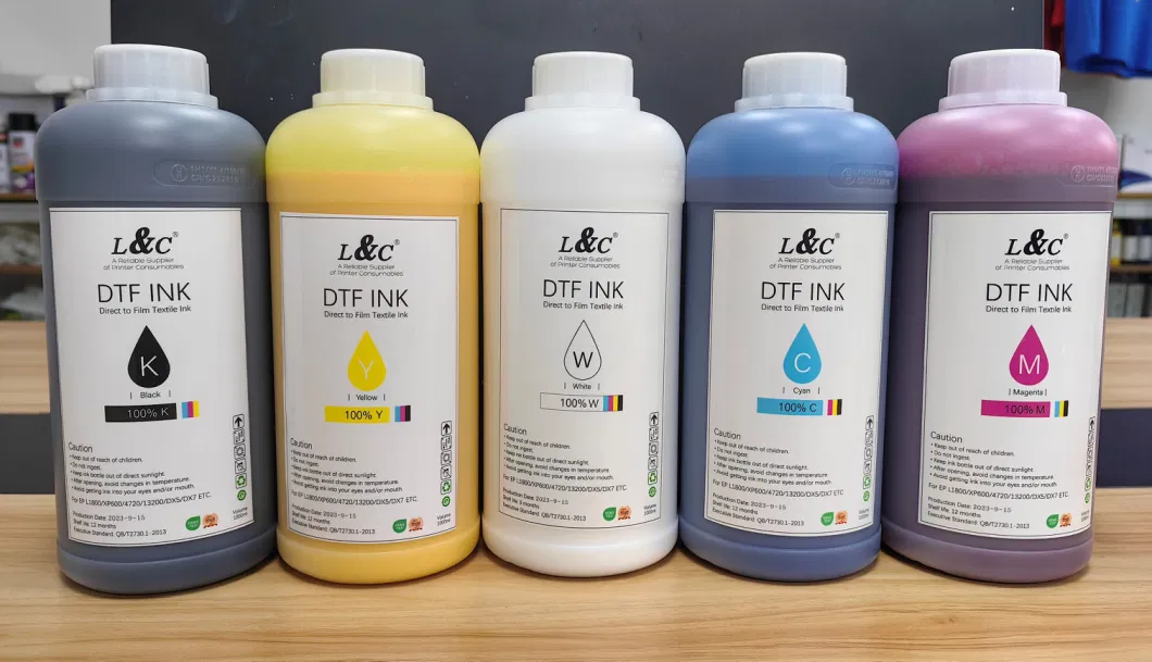 Premium Free Customization Digital Heat Tranfer Textile Water Based Pigment Refill Sublimation Ink for Epson Inkjet Printer XP600 I3200 1390 Dx5 Dx7