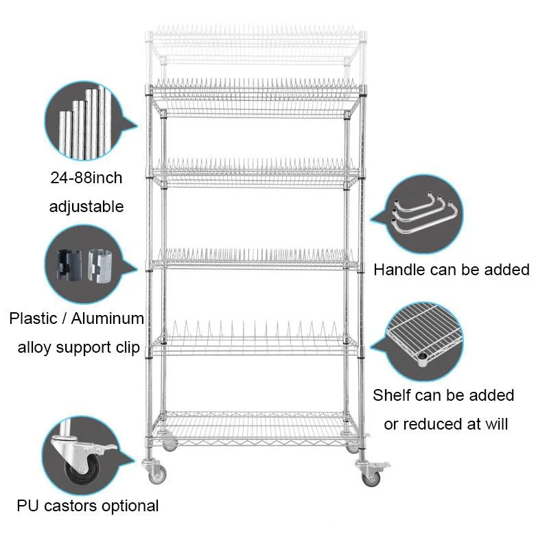 Wire Shelf for Electronic Component Storage