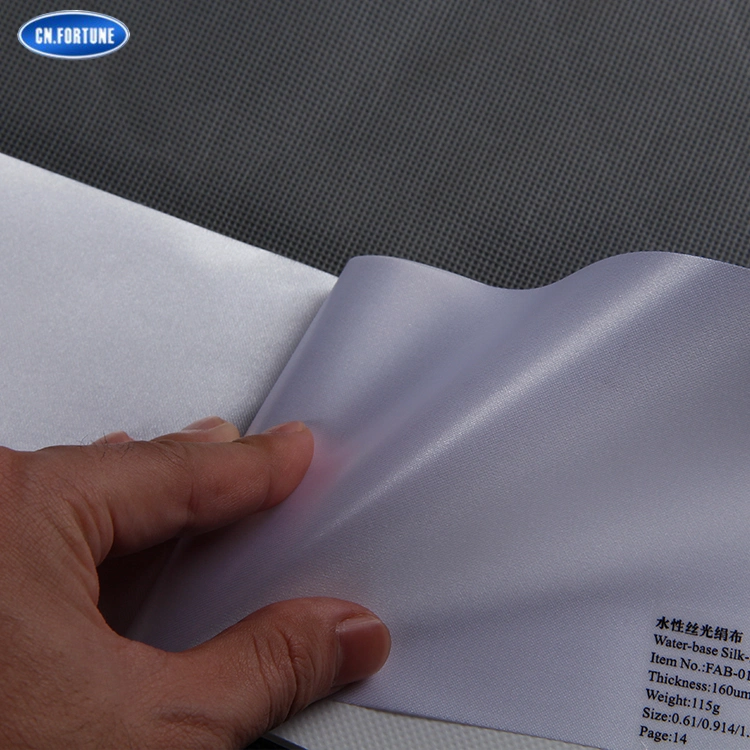 Nice Quality Water Retardant Water-Base Silk-Like Fabric