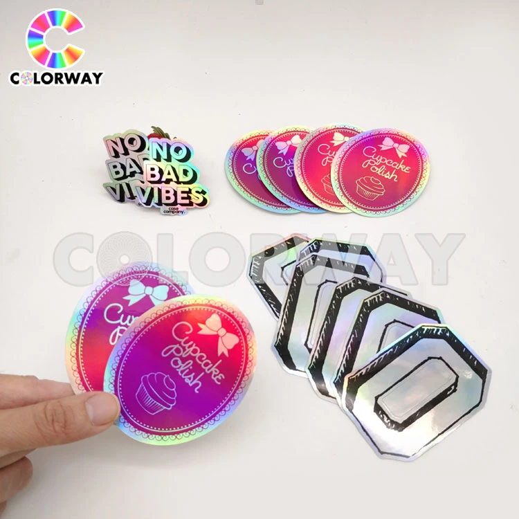 Cosmetic and Perfume Transparent Adhesive Label Printing