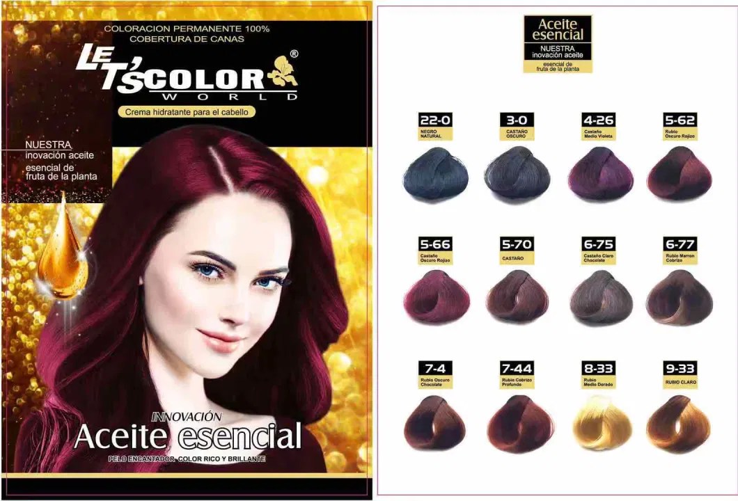 Hot Selling Permanent Hair Color Dye