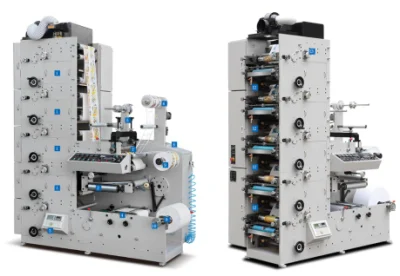  Macchina per la stampa di etichette Flexo UV digitale con larghezza di stampa di 440 mm