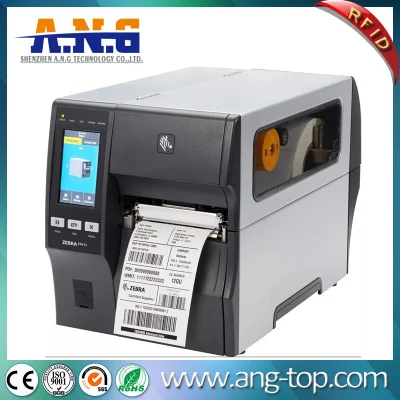 Stampante RFID passiva da tavolo industriale per etichette UHF Zt411 termica Stampante per codici a barre